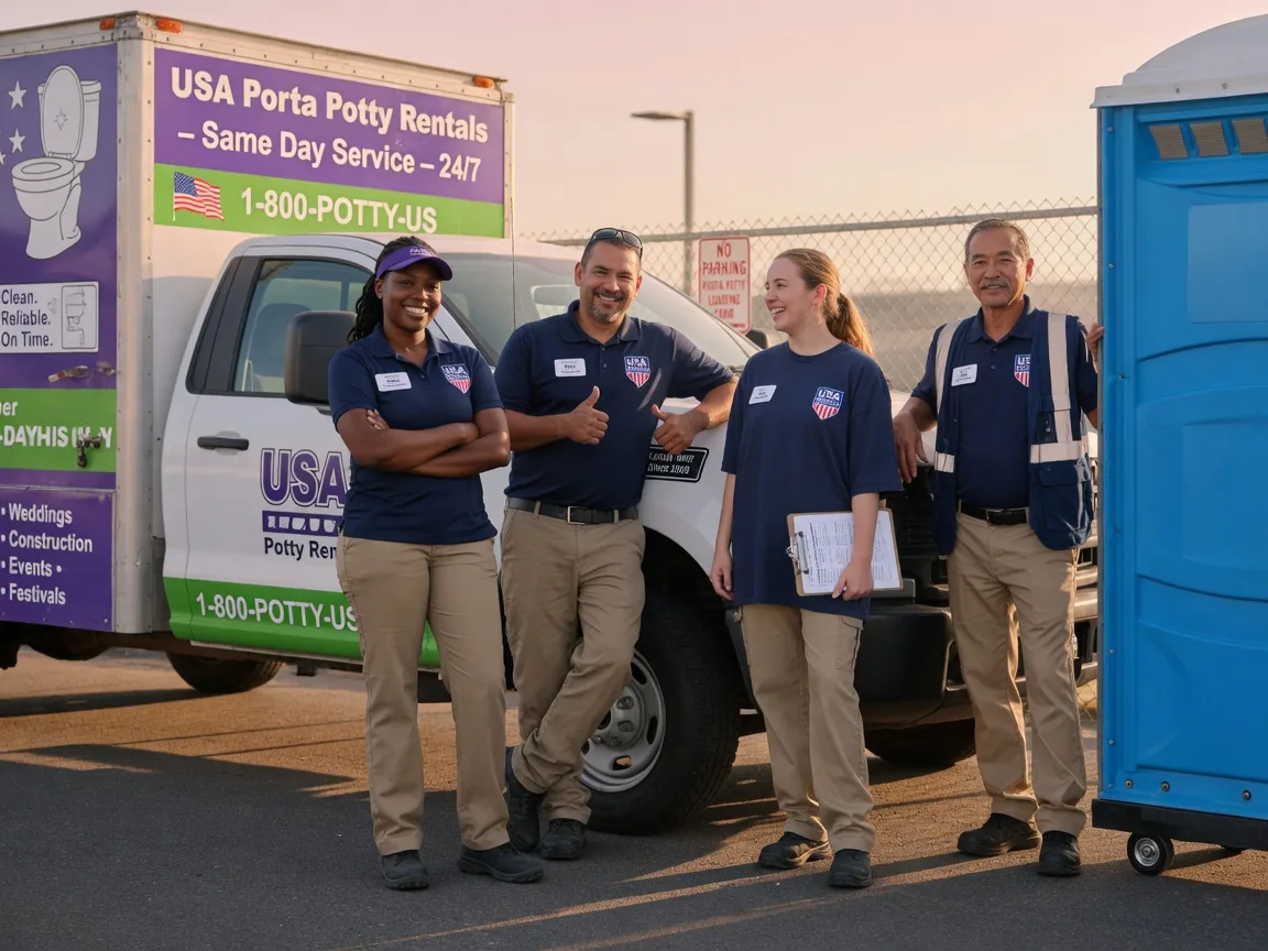 Porta Potty Rental company in Hamden, NY